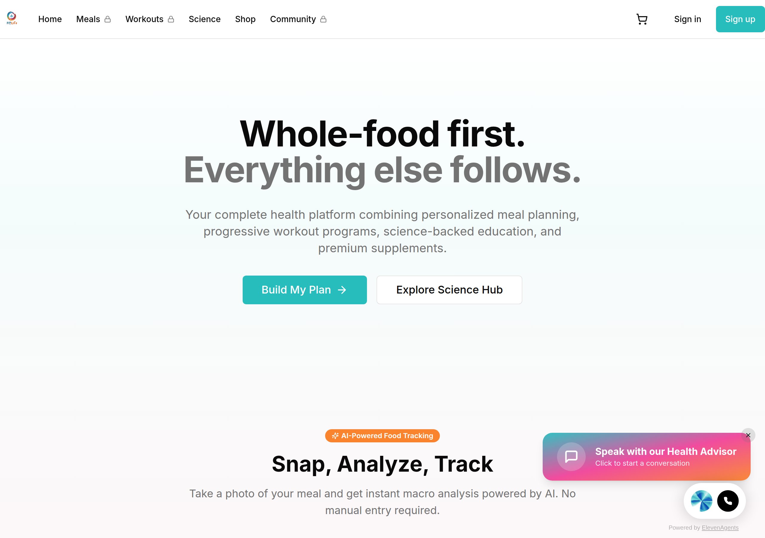 FitLife — Health & fitness — diabetes-aware